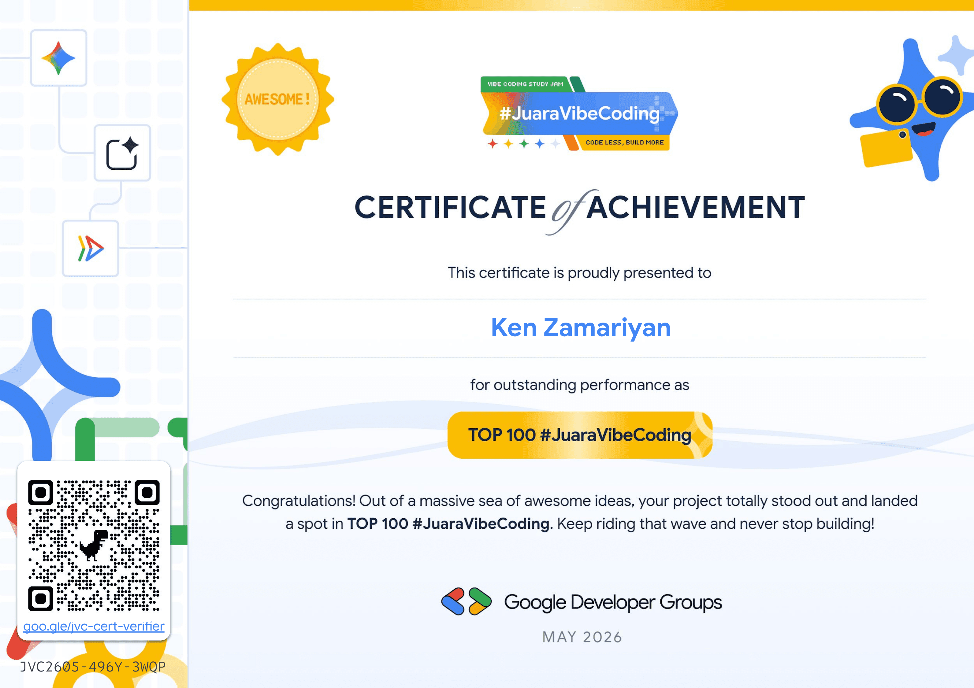 Top 100 — JuaraVibeCoding