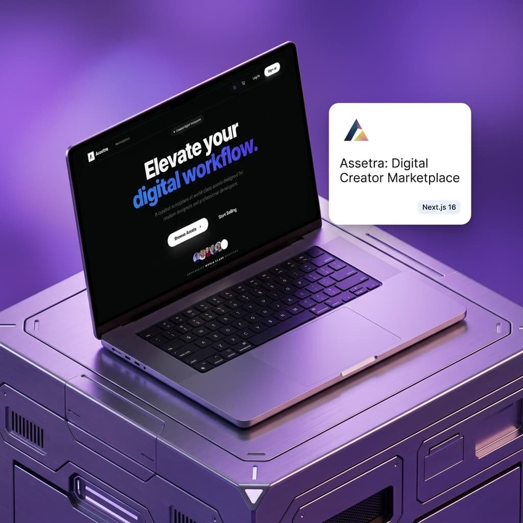Assetra — Digital Asset Marketplace